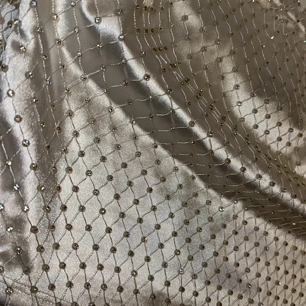 Akira Rhinestone Mesh Top - Picture 2 of 5